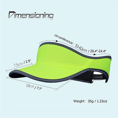 Women's Sports Sun Visors Lightweight Soft Headbang with Brim