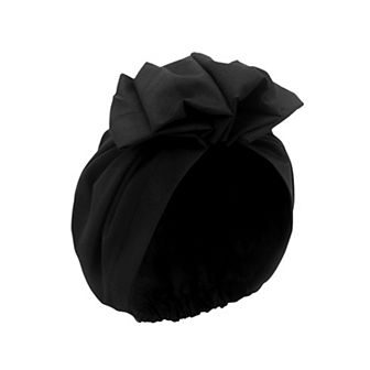Women's Vintage Turban Headwrap with Large Bow Elegant Soft Stretch Headscarf