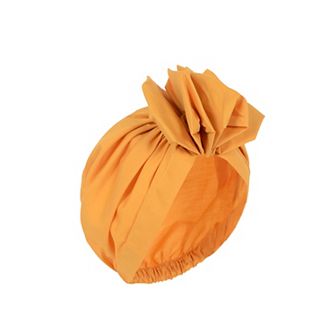 Women's Vintage Turban Headwrap with Large Bow Elegant Soft Stretch Headscarf