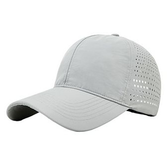 Women's Perforated Sports Baseball Cap Stylish Anti-UV Sun Protection Hat