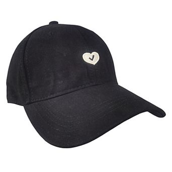 Women's Embroidered Baseball Cap Low Bun Large Head Circumference Soft Cotton Trucker Hat