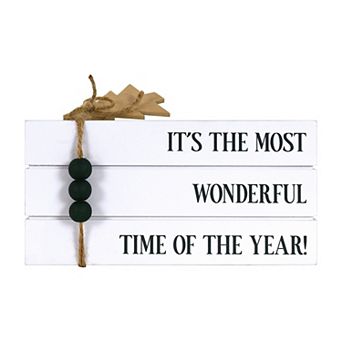 Stacked Books Table Top Decor