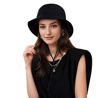 Women's Bucket Hat Wide Brim UV Protection Lightweight Packable Outdoor Sun Hat