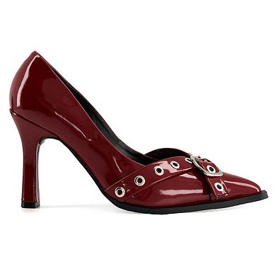 Andrea Stilettos With Double Strap Ornament 84981