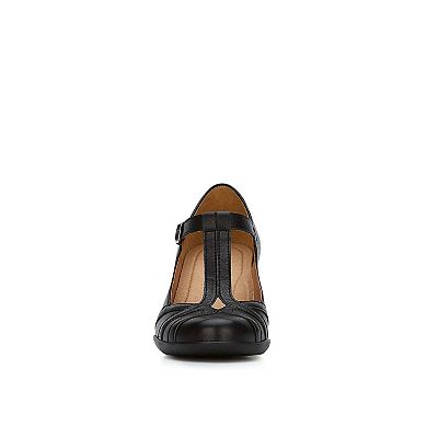 Andrea Leather Pumps Buckle Closure 2563749