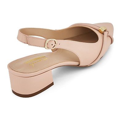 Andrea Slingback Low Heel Pumps 67190