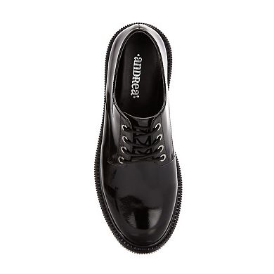 Andrea Women's Patent Oxfords 63626