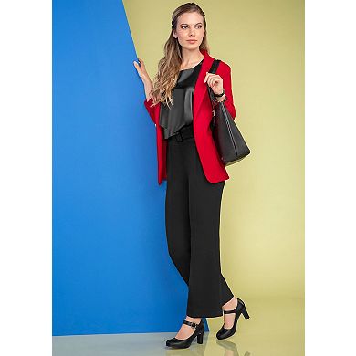 Andrea Leather Heels With Ankle Strap 4134
