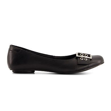 Andrea Wide Buckle Ballerinas 85763