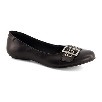 Andrea Wide Buckle Ballerinas 85763