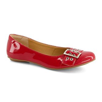 Andrea Wide Buckle Ballerinas 85763