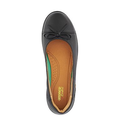 Andrea Leather Ballerinas Ultra Comfort 67673
