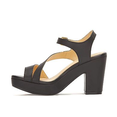 Andrea Fashion High Heel Ankle Strap Pumps 54773