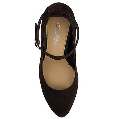 Andrea High Heels Ankle Strap Pumps 84977