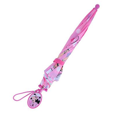 U.P.D., INC Girl's Disney Minnie Mouse Clamshell Handle Stick Umbrella