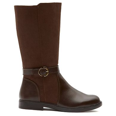 Andrea Riding Boots, combined texture, 85808