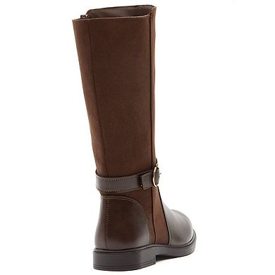 Andrea Riding Boots, combined texture, 85808