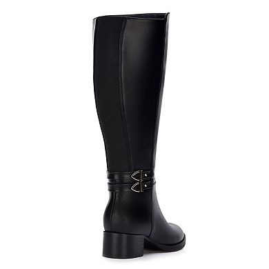 Andrea Tall Riding Boots With Elastic on Shaft 89444