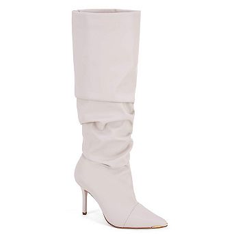 Andrea Slouchy Boots With Pointy Toe 63428
