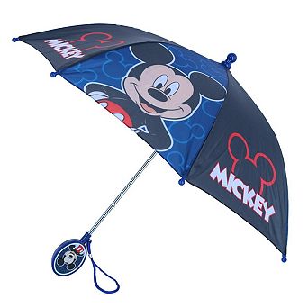U.P.D., INC Kids' Disney Mickey Mouse Clamshell Handle Stick Umbrella