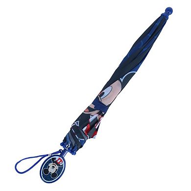 U.P.D., INC Kids' Disney Mickey Mouse Clamshell Handle Stick Umbrella