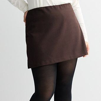 Juniors' Plus Size SO® Classic Mini Skort