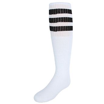 Jefferies Socks Kid's Striped Knee-High Tube Socks (1 Pair)