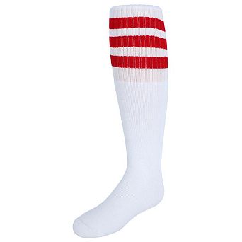 Jefferies Socks Kid's Striped Knee-High Tube Socks (1 Pair)