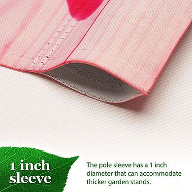 G128 Garden Flag 12x18 Inches Valentine’s Day Cupid Delivery Truck Printed Blockout Polyester