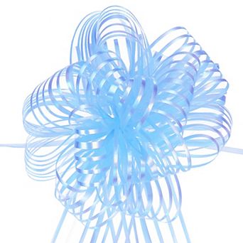 15 pc 8 Inch Organza Large Pull Bows Gift Wrapping Bows Ribbon