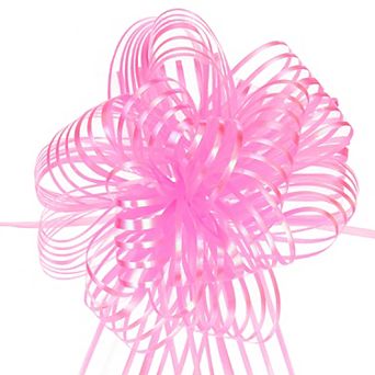 15 pc 8 Inch Organza Large Pull Bows Gift Wrapping Bows Ribbon