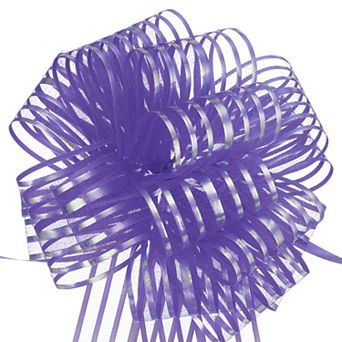 15 pc 8 Inch Organza Large Pull Bows Gift Wrapping Bows Ribbon