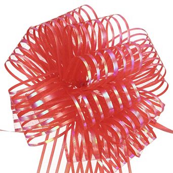 15 pc 8 Inch Organza Large Pull Bows Gift Wrapping Bows Ribbon