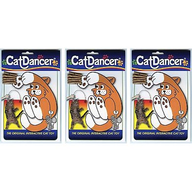 3-Pack Cat Dancer Original Cat Toy