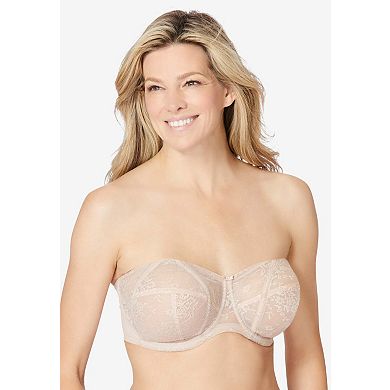 Goddess Women's Plus Size Verity Strapless Underwire Bra