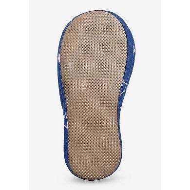 Dreams & Co. Plus Size Flannel Slipper