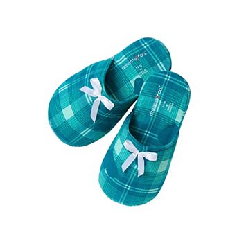 Dreams & Co. Plus Size Flannel Slipper