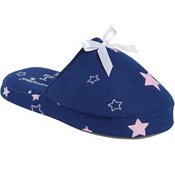 Dreams & Co. Plus Size Flannel Slipper