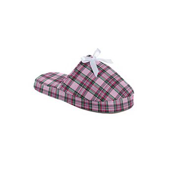 Dreams & Co. Plus Size Flannel Slipper