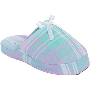 Dreams & Co. Plus Size Flannel Slipper