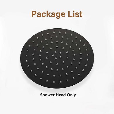 10-inch Round Rain Shower Head
