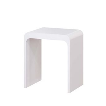 Casainc Freestanding Solid Surface Bathroom Shower Stool