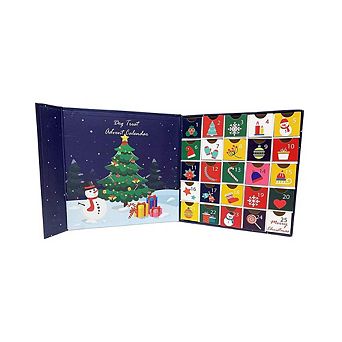 Midlee Christmas Advent Treat Box- Reusable( 8.5" X 8.5". 25")
