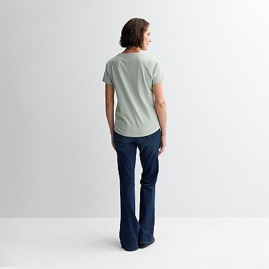 Women's Missy Farm Fresh Graphic Short Sleeve Tee