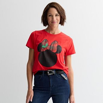 Women's Disney's Minnie Mouse Short Sleeve Graphic Tee