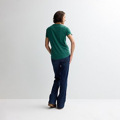 Women's Peanuts Snoopy Graphic Short Sleeve Tee