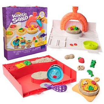 KINETIC SAND® SquishPizza Playset with Play Sand & 5 Tools