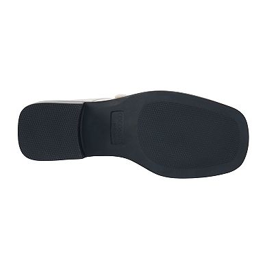 Coconuts by Matisse Hilary Women's Faux Leather Buckle Accent Heeled Loafers