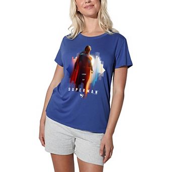 Women's DC Comics Superman Look Up Shield Graphic Tee