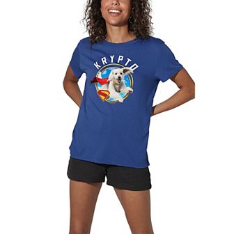 Women's DC Comics Superman Krypto Sky Graphic Tee